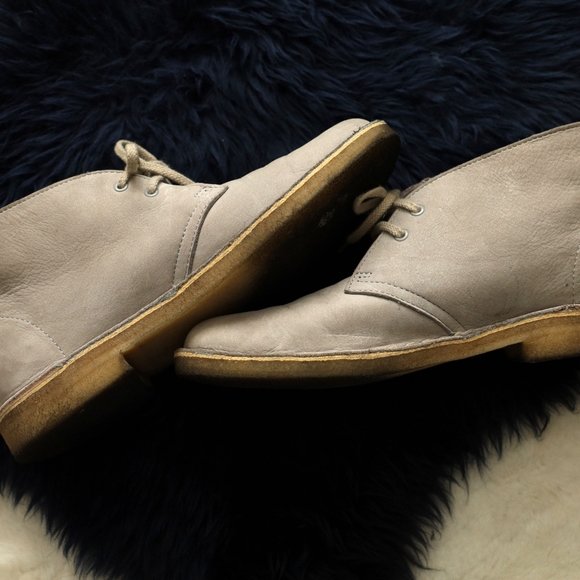 Clark's Desert Boot in Gray - Picture 2 of 6